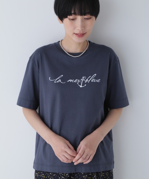 human woman tシャツ マリンロゴTシャツ レディース : ZOZOTOWN