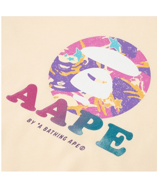 AAPE BY A BATHING APE トレーナー スウェット CREW NECK SWEAT