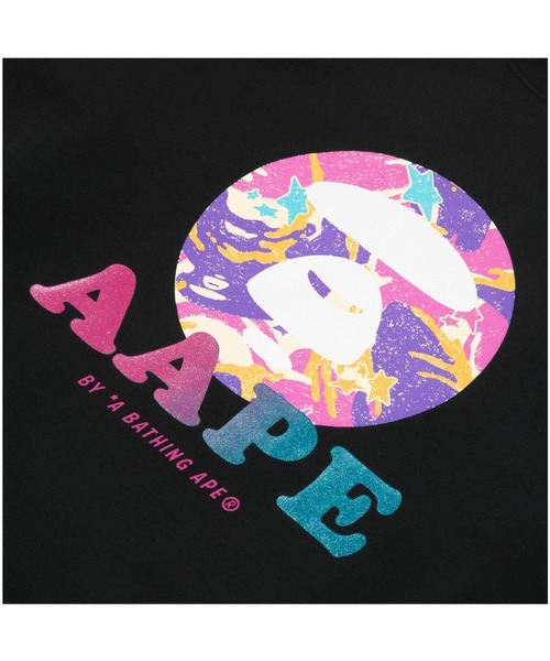 AAPE BY A BATHING APE トレーナー スウェット CREW NECK SWEAT