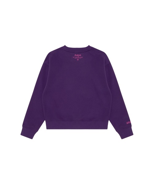 AAPE BY A BATHING APE トレーナー スウェット CREW NECK SWEAT