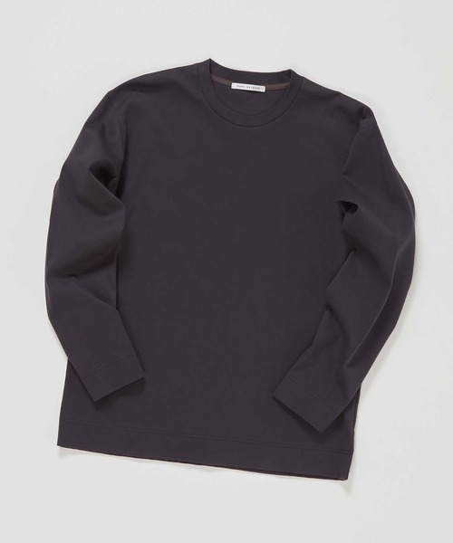 MEN'S MELROSE tシャツ マーセライズドスムースクルーネックロング
