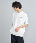 tシャツ USAコットンコーエンロゴ刺繍Tシャ...の詳細画像2