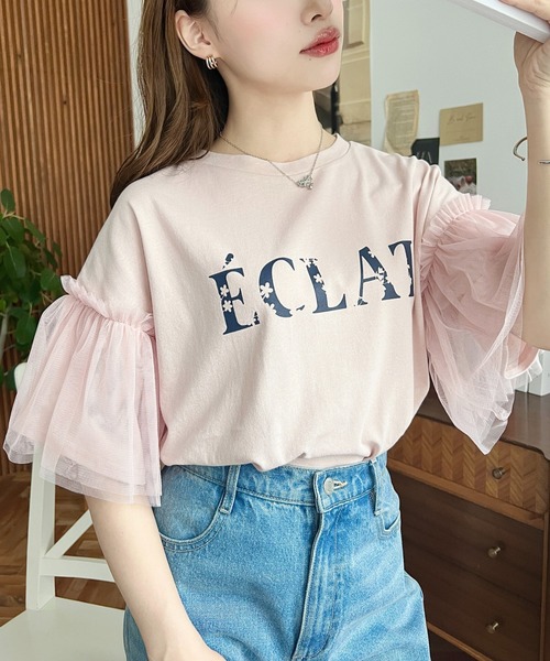 tシャツ フラワーロゴ L/S Tシャツ レディース RODEO CROWNS WIDE BOWL | Ads L/S Tシャツ (Tシャツ