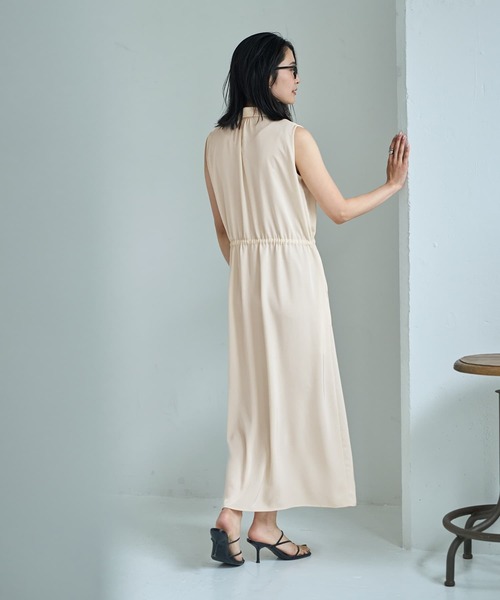 tシャツ 「LUXE」ノースリドロストシャツワンピース レディース STYLE DELI tシャツ 「LUXE」ノースリドロストシャツワンピース