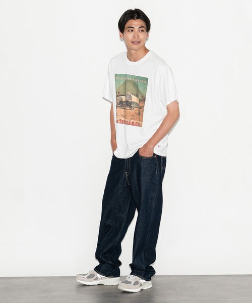 【関税込み】Levi's スウェットシャツ セール】Levi's/リーバイス グラフィック クルーネック