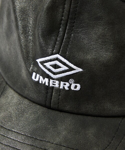 UMBRO■Colour Incision Ball Cap■送料込 umbro キャップ 帽子 UMBRO/アンブロ SP PU LOGO CAP/別注 刺繍
