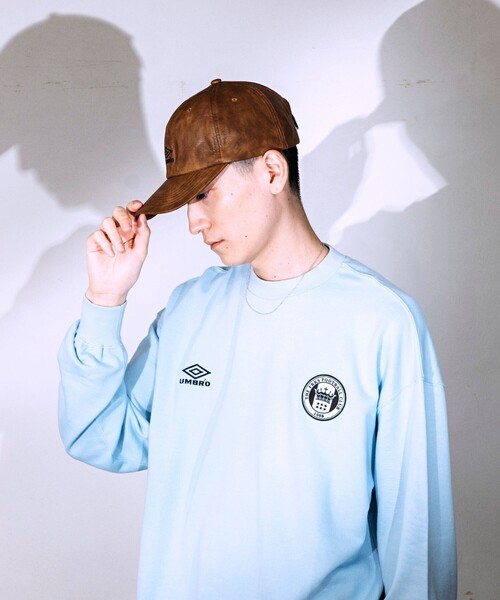 UMBRO■Colour Incision Ball Cap■送料込 umbro キャップ 帽子 UMBRO/アンブロ SP PU LOGO CAP/別注 刺繍