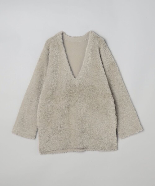 RONEL ニット セーター 「VERY1月号掲載」シャギーVネックプル