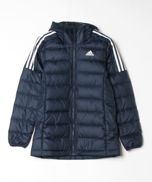 アディダス エッセンシャルズ ダウンパーカー レディース　ロングダウンパーカー adidas ダウンコート ダウンジャケット エッセンシャルズ ダウン
