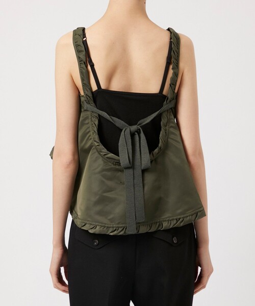 OMMO MA-1 DOCKING BUSTIER SH シャツビスチェ OMMO ONLINE STORE / MA-1 DOCKING BUSTIER SH