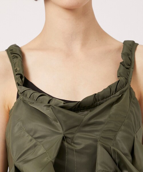 ODAKHA キャミソール 「ODAKHA/オダカ」flared MA-1 bustier