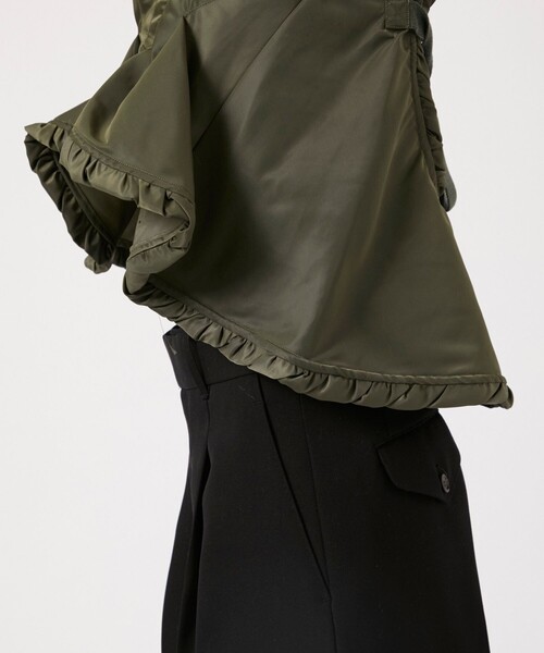ODAKHA キャミソール 「ODAKHA/オダカ」flared MA-1 bustier