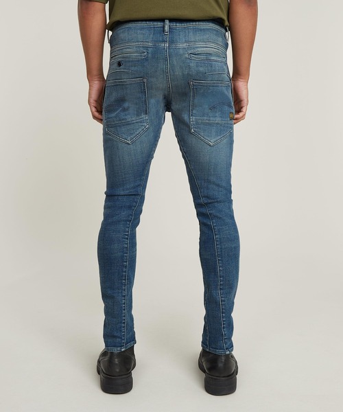 G-STAR RAW ジーンズ D-STAQ 3D SLIM JEANS/ヴィンテージライク立体