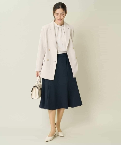 a.v.v（アー・ヴェ・ヴェ） スカートスーツ 「洗える/イージーケア