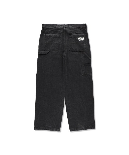 WIND AND SEA（ウィンダンシー） ワイドパンツ ジーンズ STUDDED DENIM