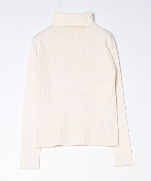 「Auntie Rosa Holiday」 タートルネックニット FREE アイボリー レディース_画像2