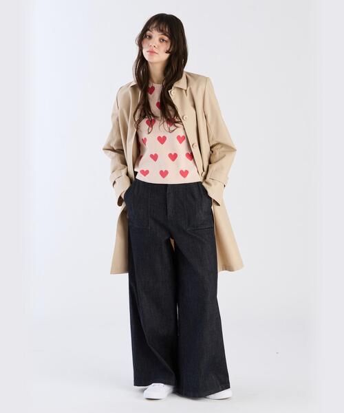 To b. by agnes ステンカラーコート コート Aライン ”Pimilico