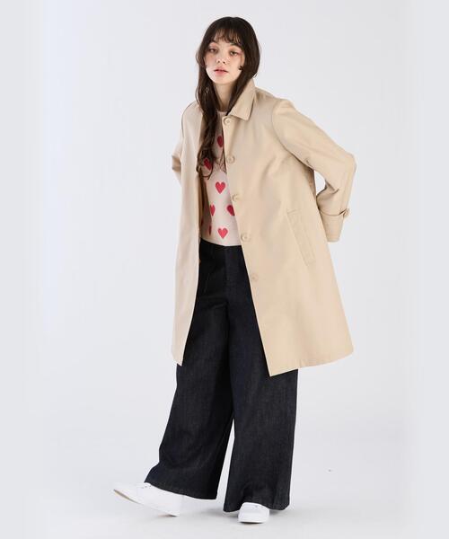 To b. by agnes ステンカラーコート コート WS45 MANTEAU 