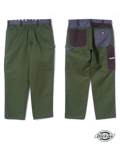 xlarge × Dickiesコラボパンツ Dickies パンツ XLARGE×DICKIES WORK PANTS メンズ レディース