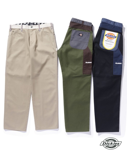 X-LARGE ワークパンツ32サイズ　二枚セット Dickies パンツ XLARGE×DICKIES WORK PANTS メンズ レディース