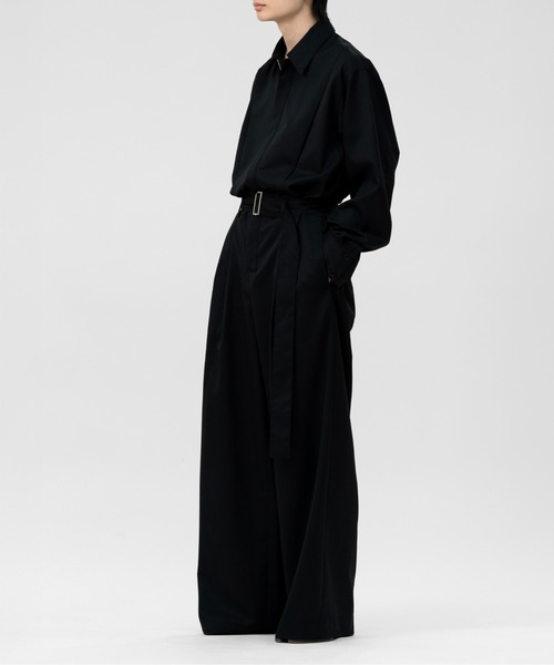 オールインワン BELTED ZIP UP JUMPSUIT メンズの画像
