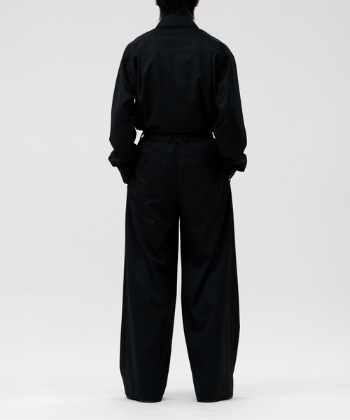 オールインワン BELTED ZIP UP JUMPSUIT メンズの画像