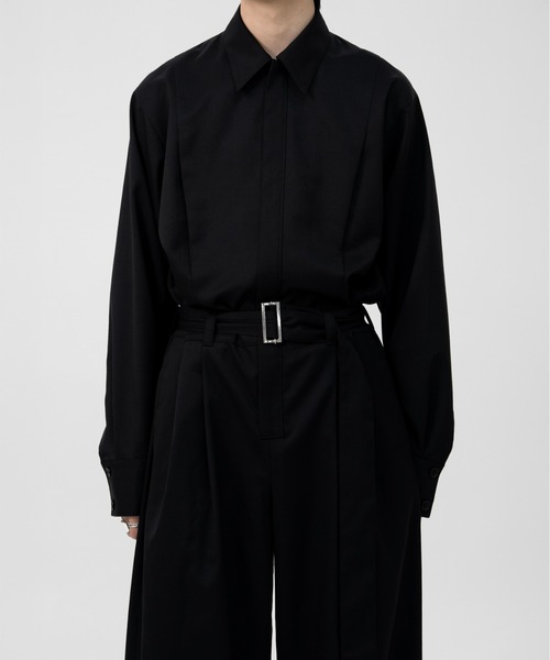 オールインワン BELTED ZIP UP JUMPSUIT メンズの画像