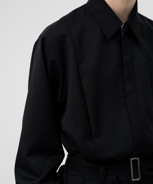 LAPIIS オールインワン BELTED ZIP UP JUMPSUIT メンズ : ZOZOTOWN