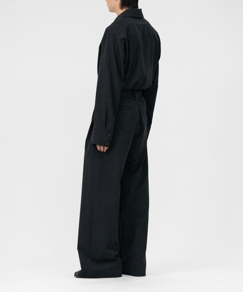 LAPIIS オールインワン BELTED ZIP UP JUMPSUIT メンズ : ZOZOTOWN