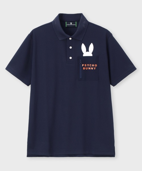 Psycho Bunny ポロシャツ 「GOLF」 ポケットバニー メンズ