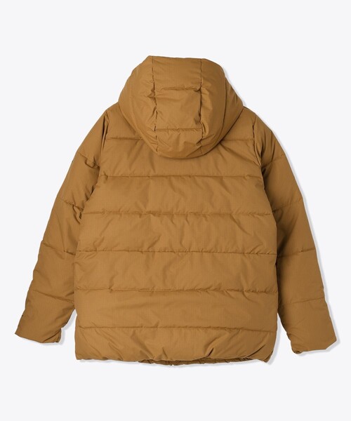 Columbia hooded puffer jacket パーカー ブラウン 【セール】【ビッグ