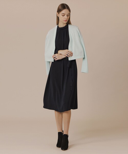 「MACKINTOSH LONDON」 ニットカーディガン 38 オフホワイト レディース_画像3