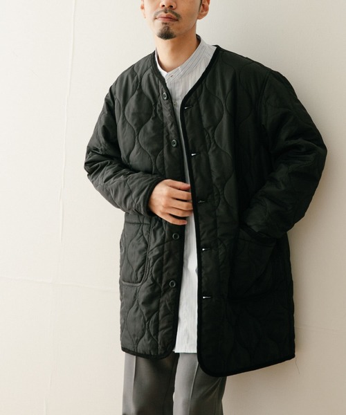 「ITEMS URBANRESEARCH」 コート MEDIUM ブラック メンズ_画像7