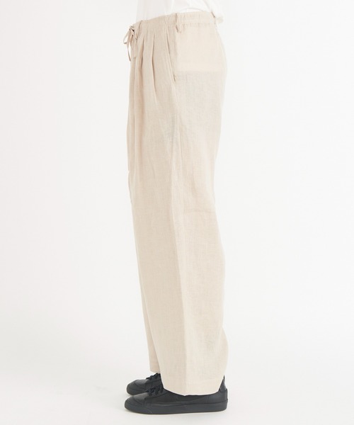 24SSマーカウェア TRIPLE PLEATED EASY TROUSERS MARKAWARE(マーカウェア) - TRIPLE PLEATED EASY TROUSERS
