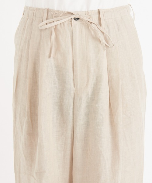 パンツ markaware pleated wode trousers MARKAWARE/marka】別注 TRIPLE PLEATED WIDE TROUSERS
