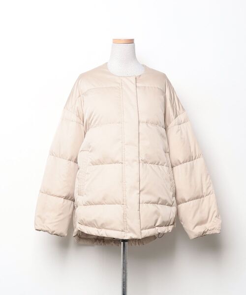 nano UNIVERSE ダウンジャケット38 NANO universe（ナノ・ユニバース） ダウンジャケット 38 ベージュ