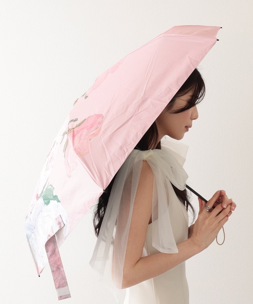 ボタニカル柄折り畳み傘 楽天市場】JILL STUART ジル スチュアート 晴雨兼用折り畳み傘
