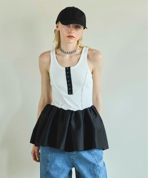 MAISON SPECIAL メゾンスペシャル　リボン　キャップ MAISON SPECIAL キャップ 帽子 Back Ribbon Cap/バックリボン