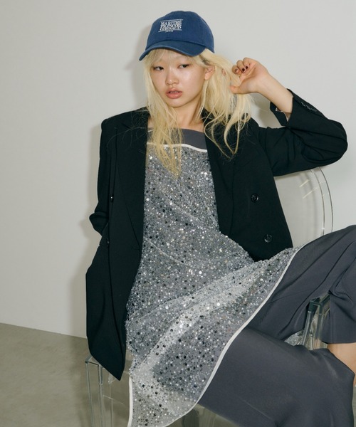 ANDRESD ドレス kirakira spangle dress キラキラスパンコール ANDRESD ドレス kirakira spangle dress キラキラスパンコール