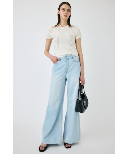 MOUSSY | NECK STRAP ジャガード TEE (ニット ) |SHEL'TTER WEBSTORE