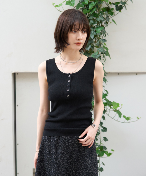 Rouge vif Anna（ルージュヴィフアンナ） ニット セーター ヘンリー