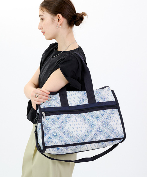 ■LeSportsac■DELUXE MED WEEKENDERバンダナブリーズ LeSportsac ボストンバッグ DELUXE MED WEEKENDER バンダナ