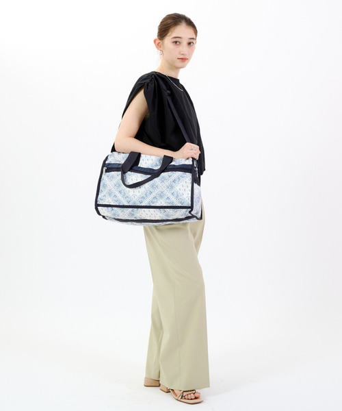 LeSportsac ボストンバッグ DELUXE MED WEEKENDER バンダナ