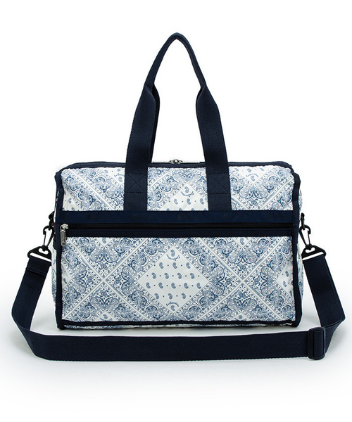 LeSportsac ボストンバッグ DELUXE MED WEEKENDER バンダナ
