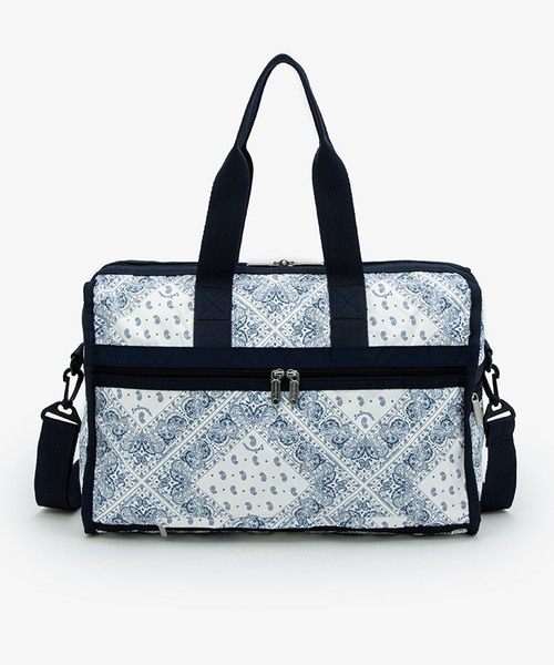 LeSportsac ボストンバッグ DELUXE MED WEEKENDER バンダナ