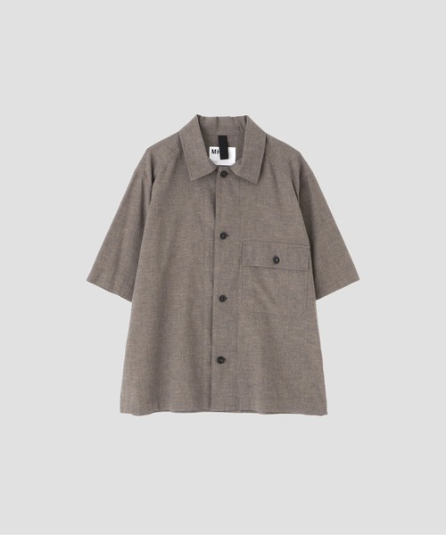 MHL. シャツ TOP DYED COTTON POPLIN メンズ : ZOZOTOWN Yahoo