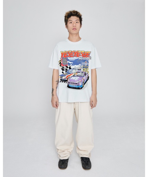 【YESEYESEE】★レーシングTシャツ★ YESEYESEE tシャツ Racing Tee メンズ レディース : ZOZOTOWN