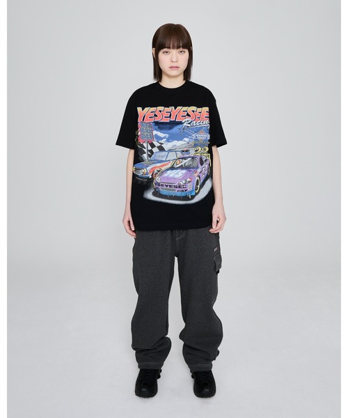 YESEYESEE tシャツ Racing Tee メンズ レディース : ZOZOTOWN