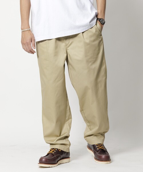 LIKE WEAR リラックスフィット ワークパンツ 28/28 在庫僅少】 LIKE WEAR 28/28 ワークパンツ リラックスフィット