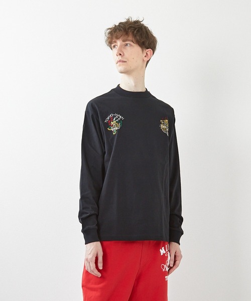 ミマ tシャツ 「ミマ」ネオンサイン刺繍ロンTEE メンズ レディース